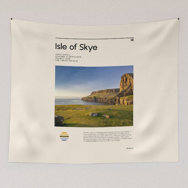 Artikelvorschau, Besuchen Sie die Isle of Skye, Schottland (Reiseplakat) entworfen und verkauft von RabbitK.