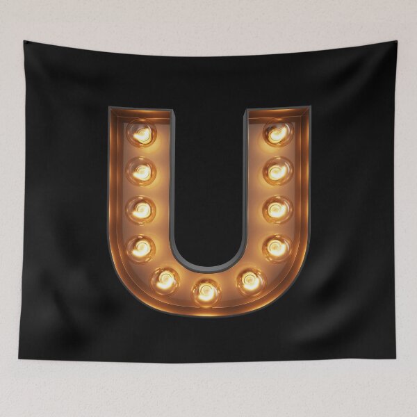 Item preview, U Initial Neon Light designed and sold by SoNifty.