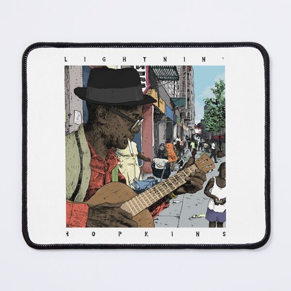 Item preview, Lightnin Hopkins Playing Live Graphic designed and sold by KenyonClare.