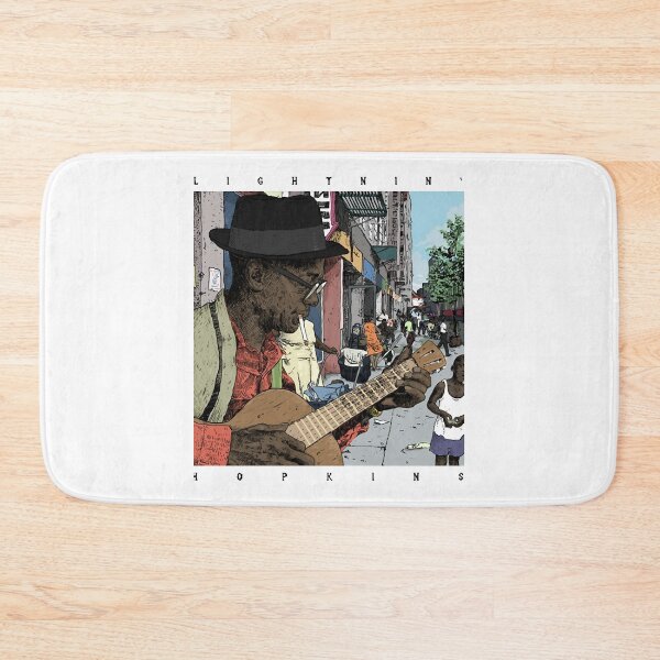 Item preview, Lightnin Hopkins Playing Live Graphic designed and sold by KenyonClare.