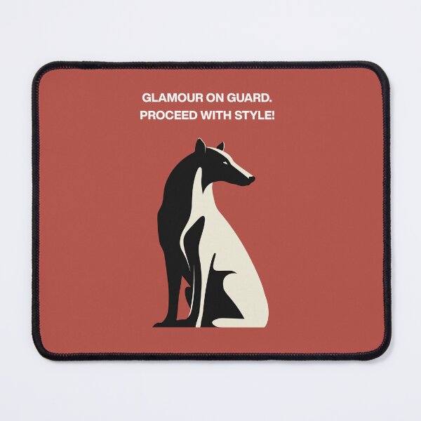 Item preview, Dog Warning - Glamour on guard. Proceed with style! designed and sold by Bauani.
