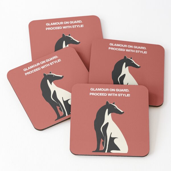 Item preview, Dog Warning - Glamour on guard. Proceed with style! designed and sold by Bauani.