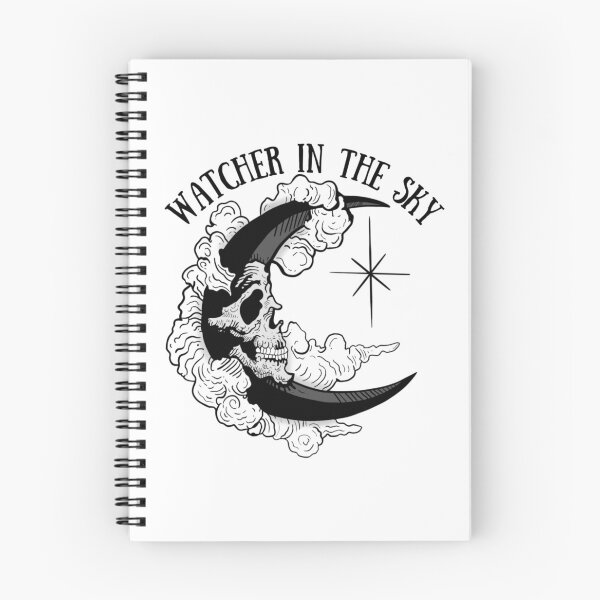 Item preview, Watcher In The Sky - Moon Design  designed and sold by CharlottesArtz.