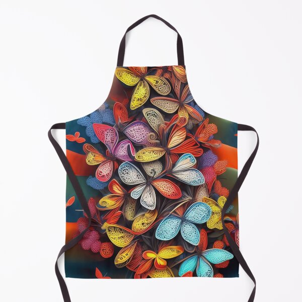 Item preview, Stunning Multi-Colored Butterflower Design - Nature Art Print designed and sold by TribalNative.