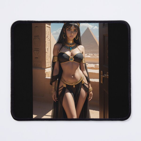 Item preview, Cleopatra Egyptian Queen Goddess of the Nile Art Print designed and sold by Stoneheim.