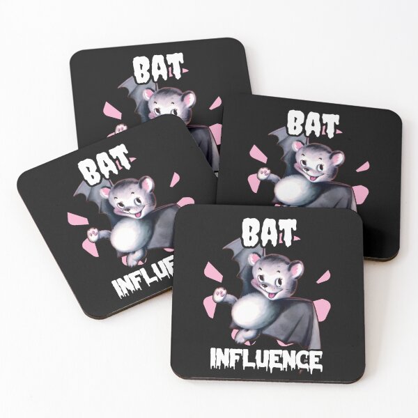 Item preview, Bat Influence is the only way to be this Halloween season. designed and sold by CirqueBizerk.