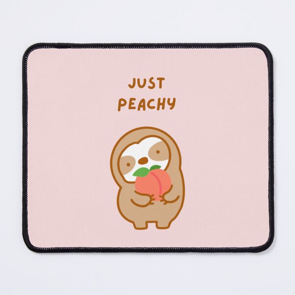 Item preview, Just Peachy Peach Sloth designed and sold by theslothinme.