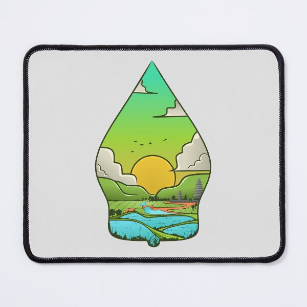 Item preview, Indonesian ricefield designed and sold by Alsiq Creativeart.