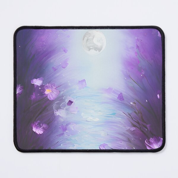 Item preview, Moonlight Waters Purple Magic Flowers designed and sold by tmiranda85.