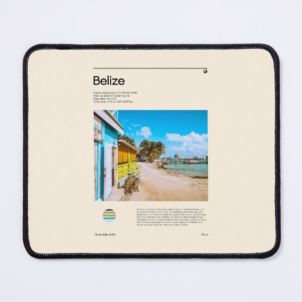Item preview, Visit Belize (Travel poster) designed and sold by RabbitK.