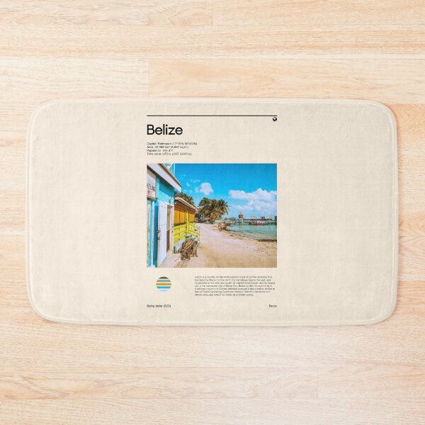 Item preview, Visit Belize (Travel poster) designed and sold by RabbitK.