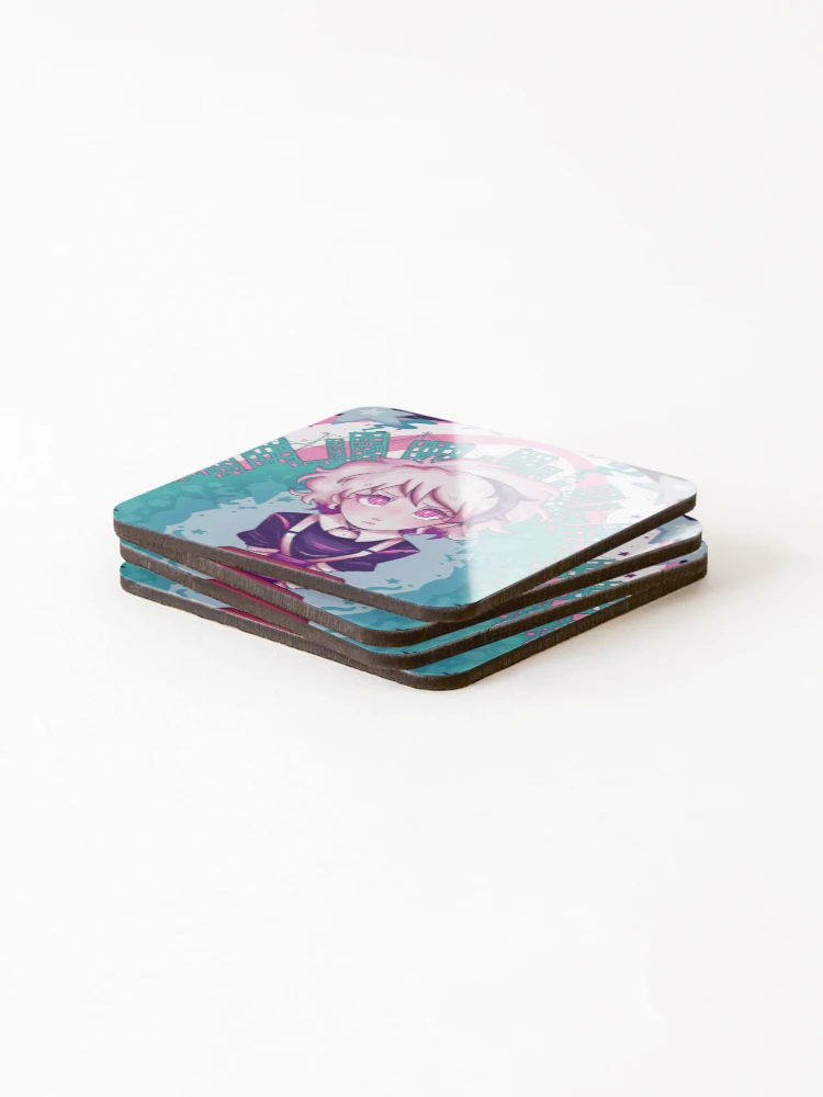 Thumbnail 4 of 5, Coasters (Set of 4), V4 flower designed and sold by Rover-Rotten.