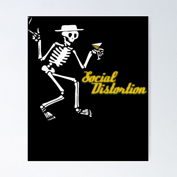 Social Distortion Skeleton Posters for Sale | Redbubble