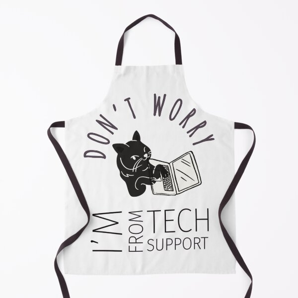 Item preview, Don't Worry I'm From Tech Support Cat designed and sold by prsagar01.