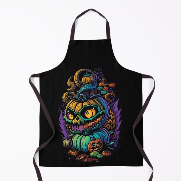 Item preview, Neon Pumpkin Graffiti designed and sold by NarissArt.