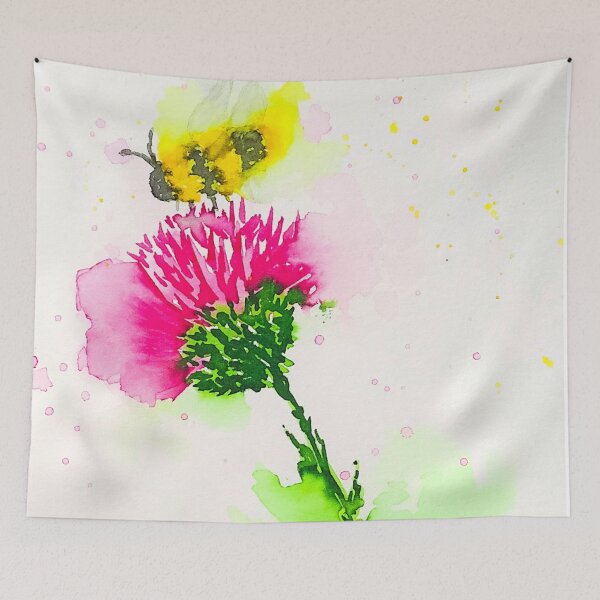 Item preview, Cardo y la abeja designed and sold by WallaceColor.