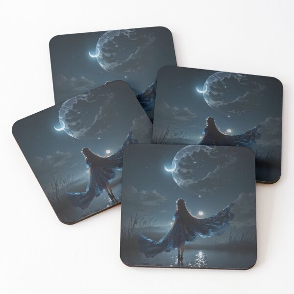 Item preview, Moonlit Reverie designed and sold by positivVibesArt.
