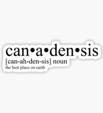 canadensis definition Sticker