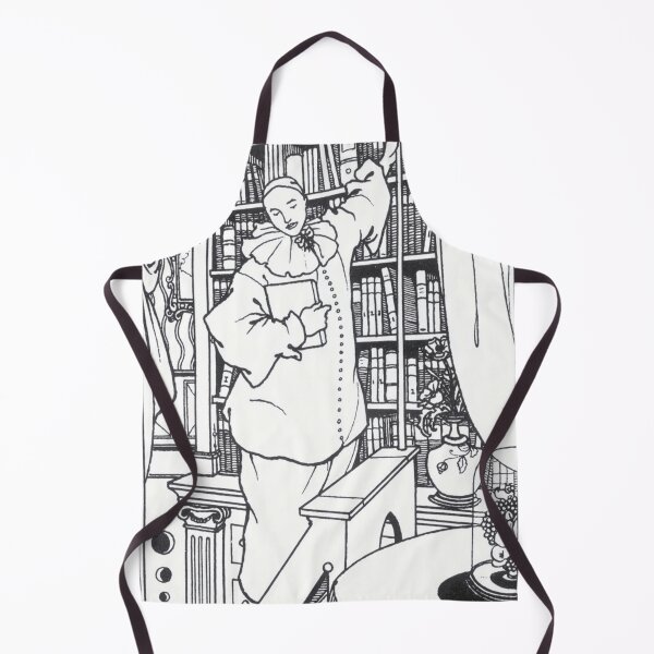 Item preview, Aubrey Beardsley, Pierrot's Library designed and sold by NouveauEra.