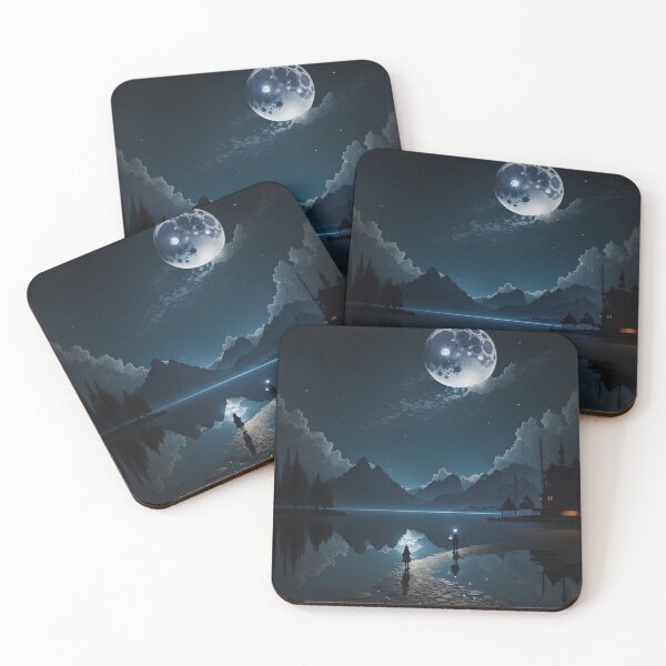 Item preview, Moonlit Reverie - II designed and sold by positivVibesArt.