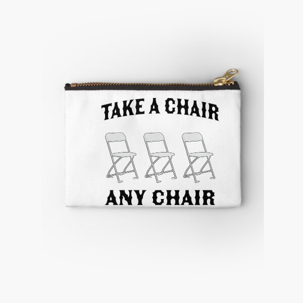 Item preview, Take A Chair Any Chair | Passing Out Folding White Chair | Montgomery Chair designed and sold by CaffeinatedVibe.