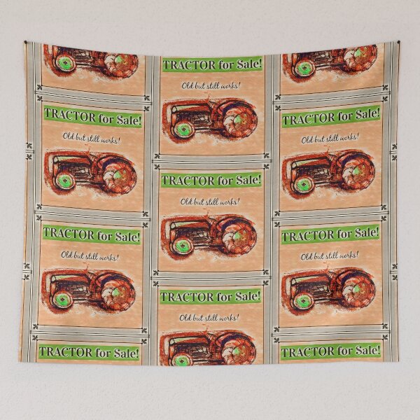 Item preview, Tractor for Sale Old but Still Works designed and sold by EmevoliProducts.