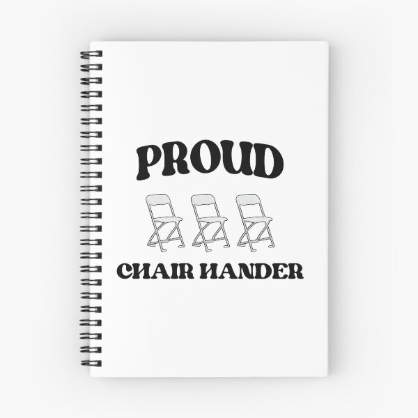 Item preview, Proud Chair Hander Outer | Passing Out Folding White Chair | Montgomery Chair designed and sold by CaffeinatedVibe.