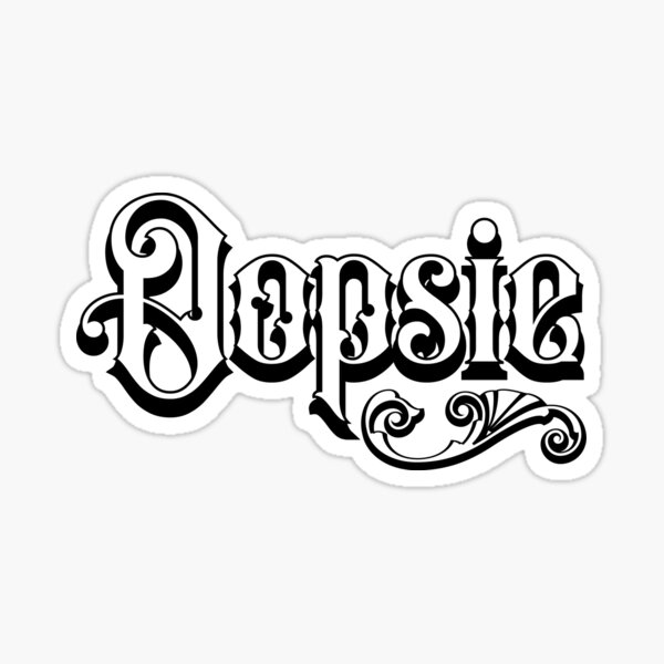 Vista previa del artículo con la obra «Oopise Vintage Font- Funny- Camiseta», diseñado y vendido por TheVibeMerchant.