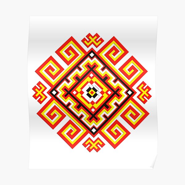 ethnic ornament Poster