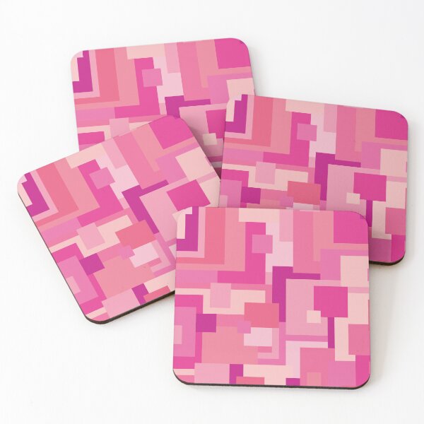 Item preview, shades of pink geometric design, barbie, pink 2023, Kawaii Pink, Pink, Minimalist designed and sold by bubbley2021.