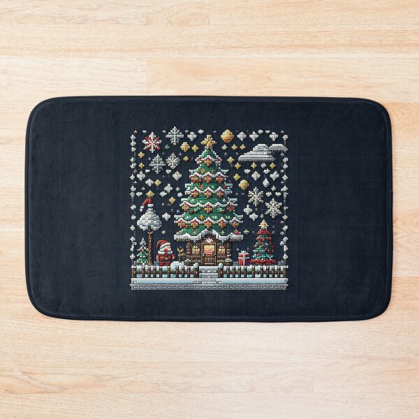 Item preview, Christmas Theme Pixel Fantasy  designed and sold by MangoArtwork.