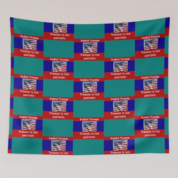 Item preview, Indict trump, treason is not patriotic  designed and sold by jarvioza.