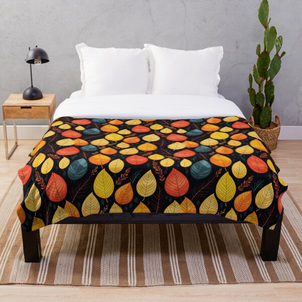 Aperçu de l'œuvre Motif de feuilles d'automne 3 créée et vendue par DigitalPatternx.