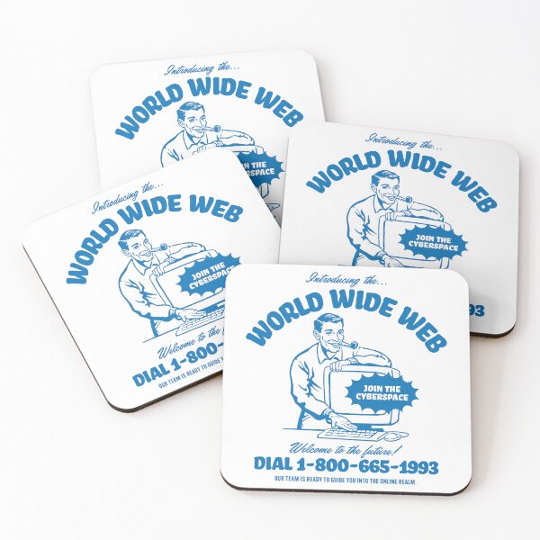 Item preview, World Wide Web Retro Advertisement designed and sold by GoodTimeRetro.