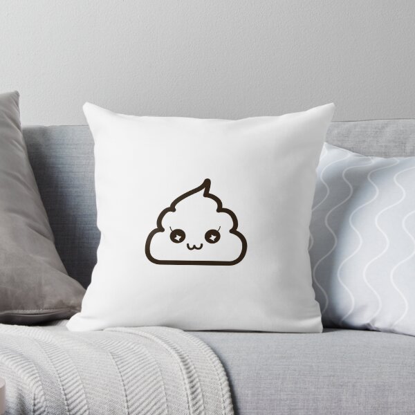 Miss Poopular Throw Pillow