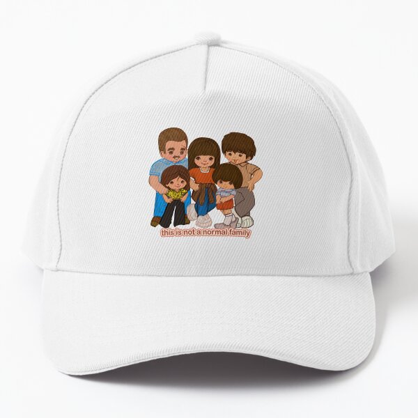 Item preview, This is not a normal family - 80's cartoon style, Stranger Things fanart, season 3 designed and sold by Lavinia Knight.