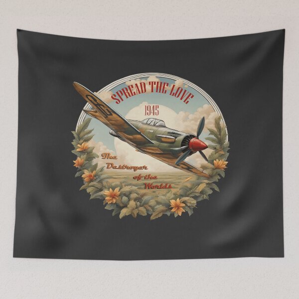 Item preview, vintage aircraft ''spread the love''  designed and sold by hayrpictures.