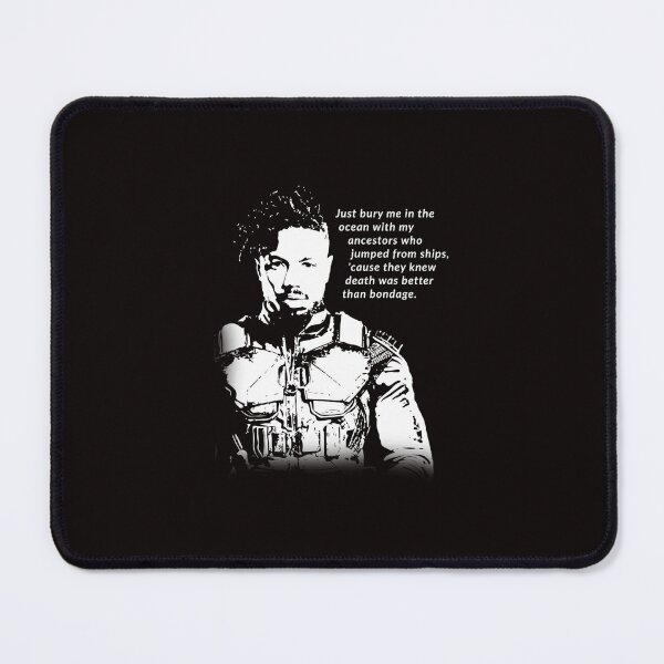 Item preview, Erik Killmonger 'Bury Me' Memorable Famous Quote Essential designed and sold by Brionnaulist.
