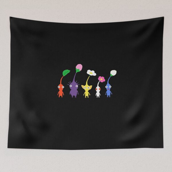 Item preview, cute pikmin pattern blue   designed and sold by SIOBREZ16.