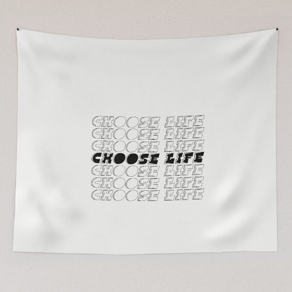 Item preview, Wham Choose Life, 80s music retro, singer, george michael/black and white designed and sold by SoloAutenica.