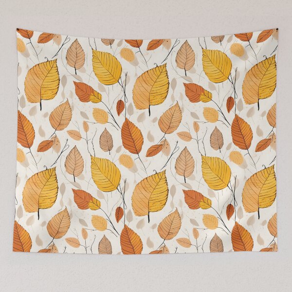 Item preview, Autumn Leaves Pattern 6 designed and sold by DigitalPatternx.