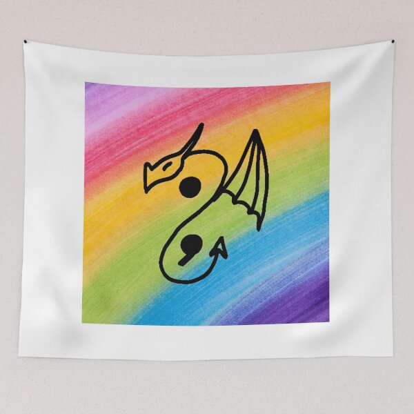 Item preview, Rainbow SI Survivor Dragon designed and sold by milliebake.