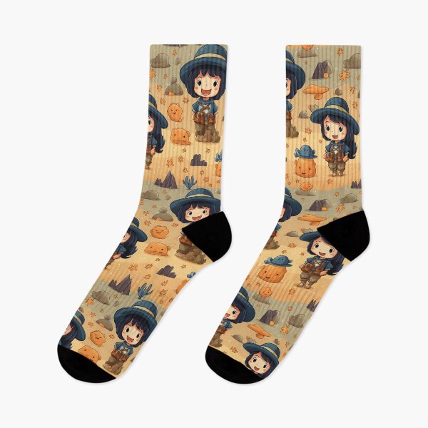 Item preview, Lindo desierto de vaquero/vaquera Kawaii designed and sold by TheMerch-er.