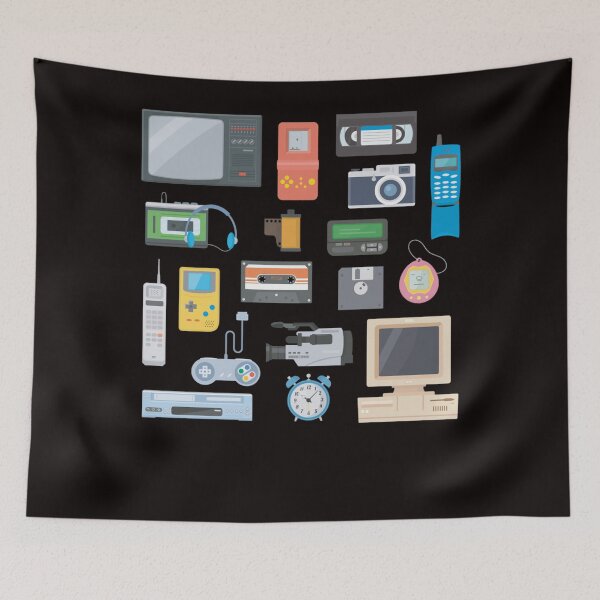 Item preview, Retro Tech Vintage Nostalgia designed and sold by VICWHIT.