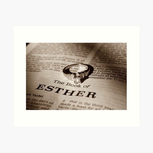 Book of Esther Art Print