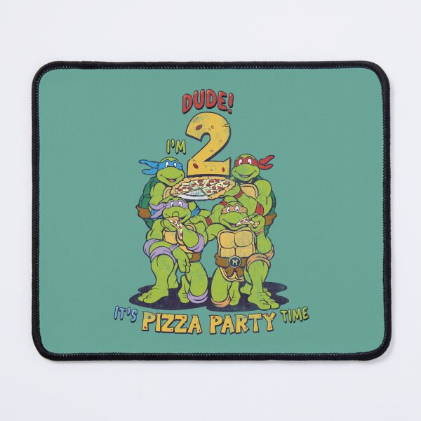Item preview, Teenage Mutant Ninja Turtles I_m 2 Dude Pizza Birthday Party designed and sold by SohaWoo.