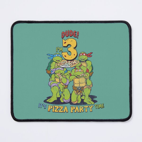 Item preview, Teenage Mutant Ninja Turtles I_m 3 Dude Pizza Birthday Party designed and sold by SohaWoo.