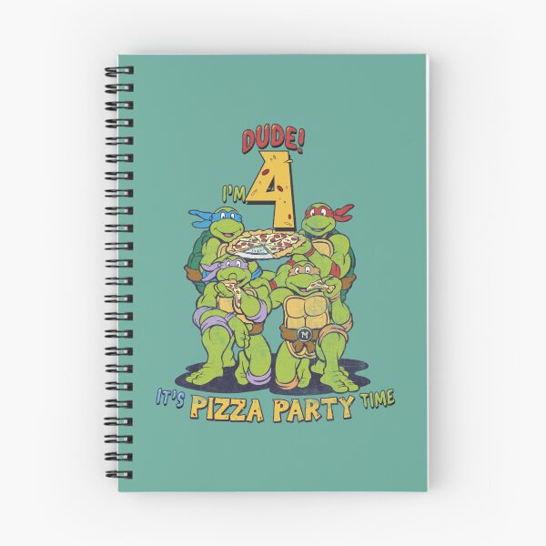 Item preview, Teenage Mutant Ninja Turtles I_m 4 Dude Pizza Birthday Party designed and sold by SohaWoo.