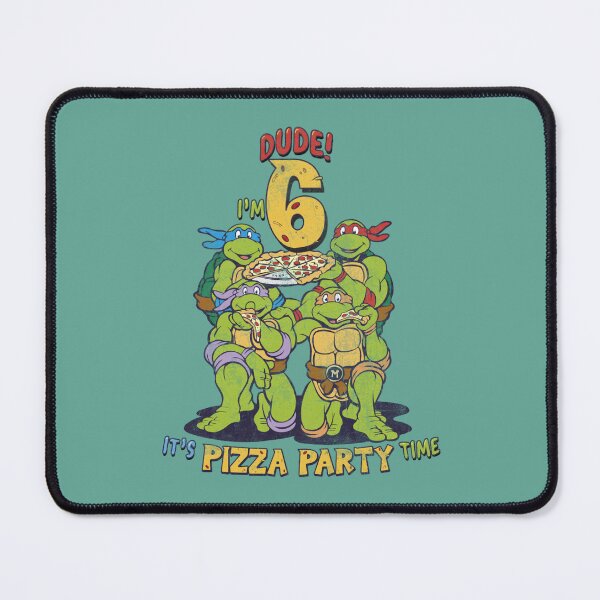 Artikelvorschau, Teenage Mutant Ninja Turtles Ich bin 6 Jahre alt, Pizza-Geburtstagsparty entworfen und verkauft von SohaWoo.