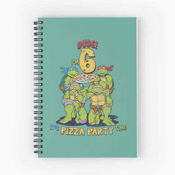 Item preview, Teenage Mutant Ninja Turtles I_m 6 Dude Pizza Fiesta de cumpleaños designed and sold by SohaWoo.